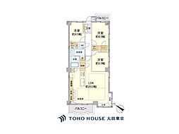 ヴェルデ山王 3LDKの間取図画像