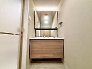 一日の始まりと終わりを心地よく演出してくれる、多彩な機能が備えられたパウダールーム。