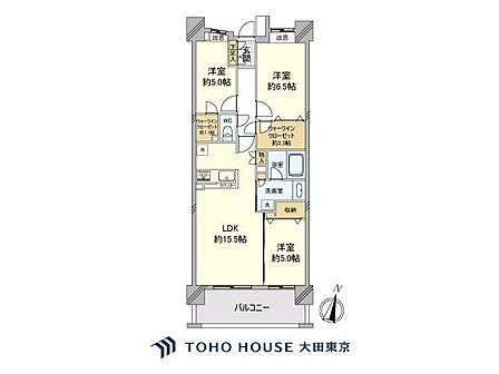3LDK 間取り