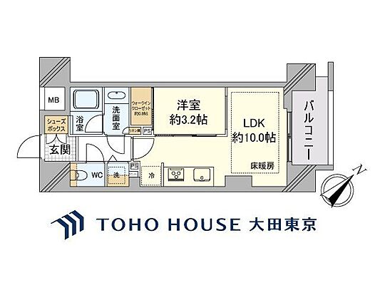 間取り ヴェレーナブリエ横浜生麦 4階/-