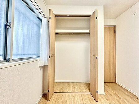 充分な収納スペースを確保。シンプルですっきりとした暮らしが実現します。