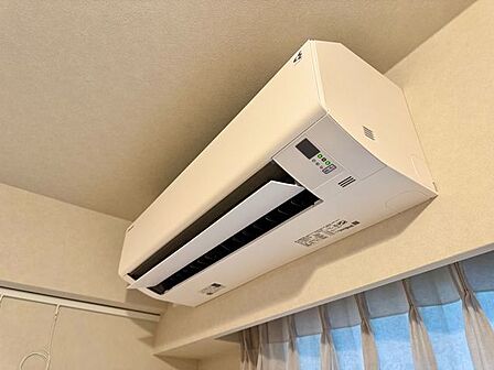 エアコン設置済み!暑い夏も寒い冬も快適に過ごせます。