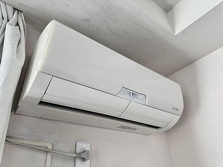 エアコン設置済み!暑い夏も寒い冬も快適に過ごせます。