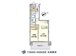 スターロワイヤル三軒茶屋 1LDKの間取図画像