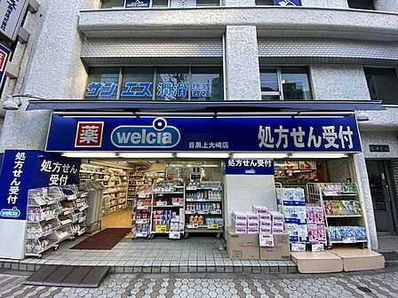 ウエルシア目黒上大崎店 110m