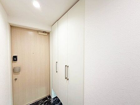 玄関はお家の顔としてすっきりとした素敵な空間に。印象のよい玄関は爽やかな住まいへの入り口です。