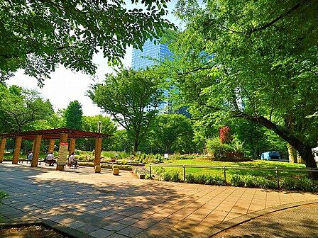 新宿中央公園 400m