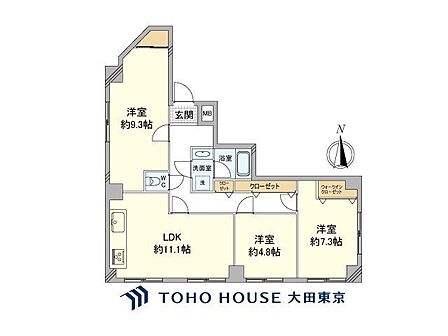 (間取図)