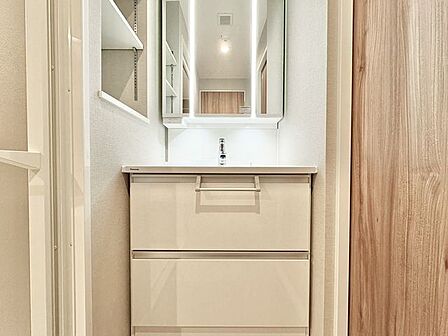 1日の始まりと終わりを心地よく演出してくれる、パウダールーム。心地よいリフレッシュ空間です。