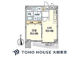 ソフィアお茶の水 1LDKの間取図画像