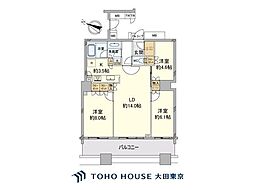 ブリリアマーレ有明 3LDKの間取図画像