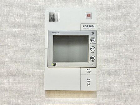 「見える安心」をカタチにしました。誰が来てもわかる様にモニター付きインターホンを設置。