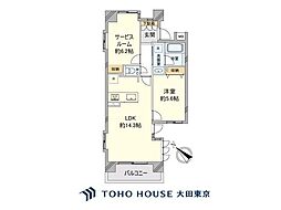 ビッグヴァン新横浜 1SLDKの間取図画像