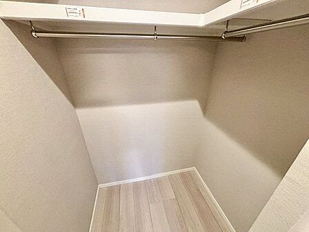 充分な収納スペースを確保。シンプルですっきりとした暮らしが実現します。