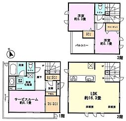 間取図画像 2SLDK
