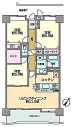 間取図画像 3LDK