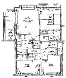 ロイヤルシャトー南大泉 3LDKの間取図画像