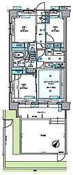 プレシス浦和美園 3LDKの間取図画像