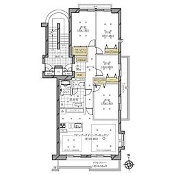 光が丘パークタウン春の風公園街7-6-5 4LDKの間取図画像
