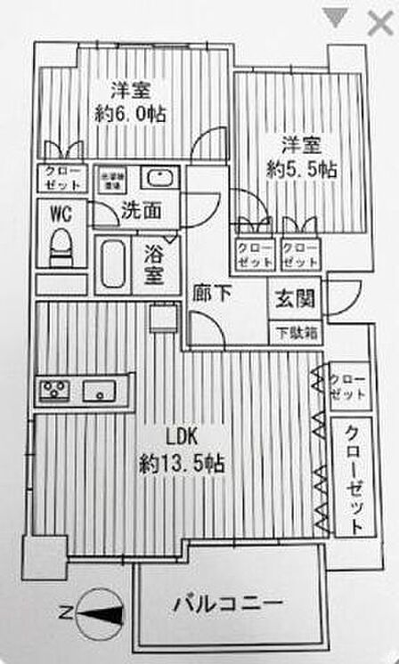 三方角部屋につき陽当たり・通風良好◎収納豊富で生活スペースをすっきり確保。