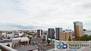 住戸からの眺望。風通しが良く、お洗濯物も早く乾きそうです。毎日のお洗濯が楽しみになりそうです。