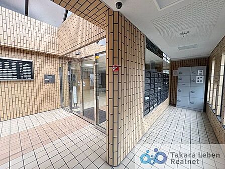 広々とした高級感溢れるエントランスが、ワンランク上の生活をお約束致します。