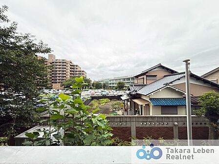 住戸からの眺望。風通しが良く、お洗濯物も早く乾きそうです。毎日のお洗濯が楽しみになりそうです。