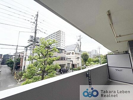 住戸からの眺望。風通しが良く、お洗濯物も早く乾きそうです。毎日のお洗濯が楽しみになりそうです。