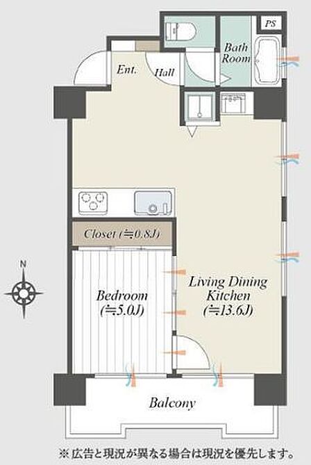 2階の陽当たり良い南東角部屋1LDK。リノベーション済みの綺麗な室内、食洗機など設備充実です。