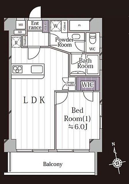南西向きバルコニーで陽当たり良好。新規リフォーム済の綺麗なお部屋で新生活をスタートできます。