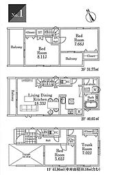 川口市末広1丁目124(1)　新築戸建