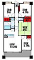 アクロス空港イーストステージ1階12.8万円
