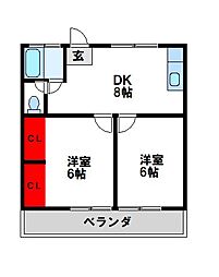 コーポ上野 1階