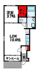 スプリングウインド 1階/101