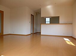 JR香椎線 土井駅 徒歩4分の賃貸アパート 2階2SLDKのリビング/ダイニング