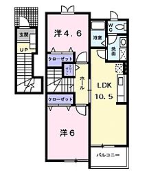 シャトーポルトII-B 2階