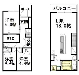 パティオ駕与丁公園 2階/103