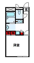 レオパレスサンローズ仲原 1階/104