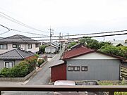 バルコニーからの眺望です。