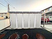 あると便利な屋外物置付き☆