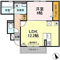 アヴニール西福原II 102 ｜ 鳥取県米子市西福原 6丁目7（賃貸アパート1LDK・1階・45.80㎡） その1