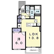 エアフォルク　Ａ 102 ｜ 鳥取県米子市両三柳（賃貸アパート1LDK・1階・45.89㎡） その2