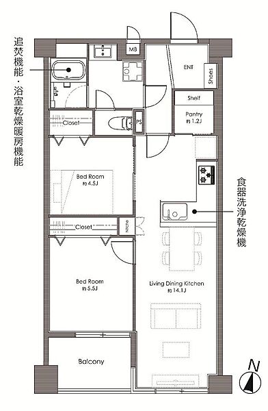 トイレを拡大表示