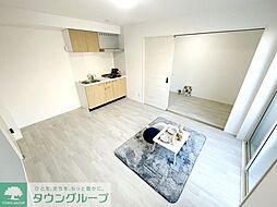 子犬と春風のダイアリー 203 2階1LDKのリビング/ダイニング