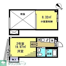 間取図画像 1K