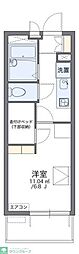 レオパレスハヅキ栄町 1Kの間取図画像