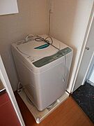 洗濯機付き