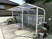 屋根付き駐輪場