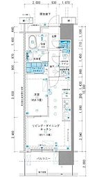 パークシティ柏の葉キャンパスブライトサイト 1LDKの間取図画像