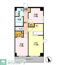 GRACE7 2LDKの間取図画像